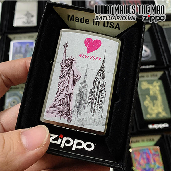 Bật Lửa Zippo 200 New York Liberty