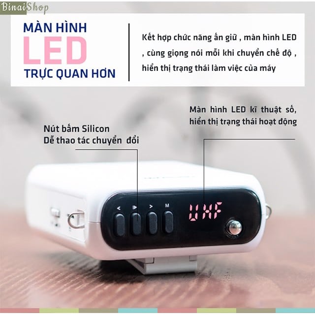 Takstar E300W - Máy Trợ Giảng Không Dây UHF, Kết Nối Bluetooth, Công Suất 10W Cho Giáo Viên, Bán Hàng - Hàng chính hãng