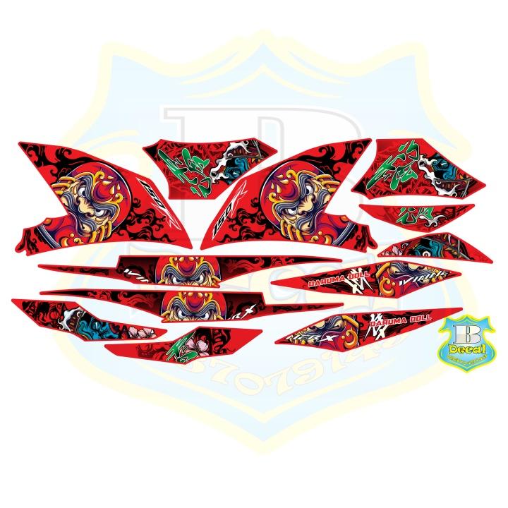Tem rời winner X DARUMA đỏ