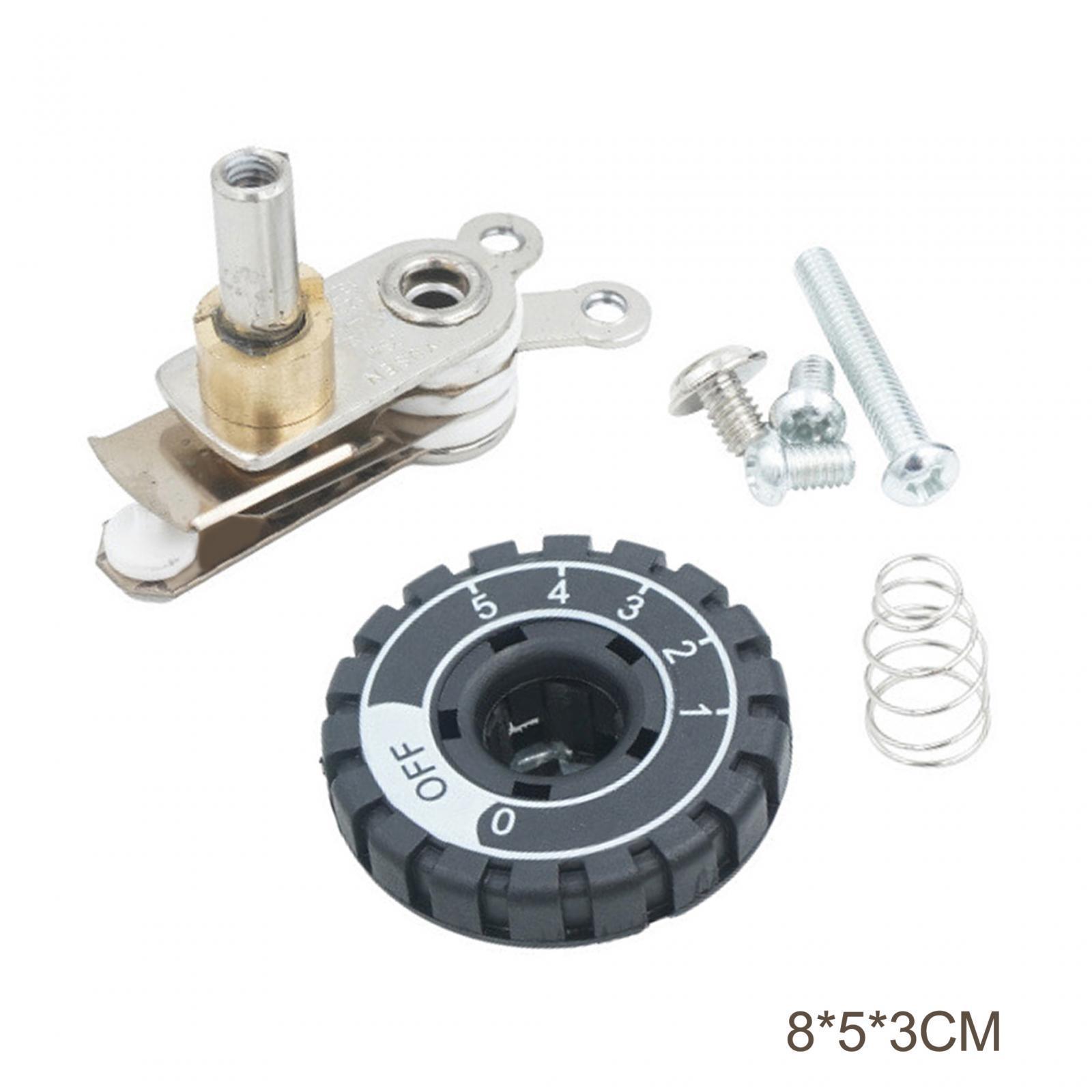 Steam Iron Thermostat Knob Switch Temperature Control Replacement Part for ES94A