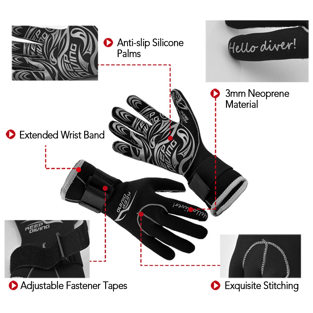 Găng tay lặn dành cho nam nữ