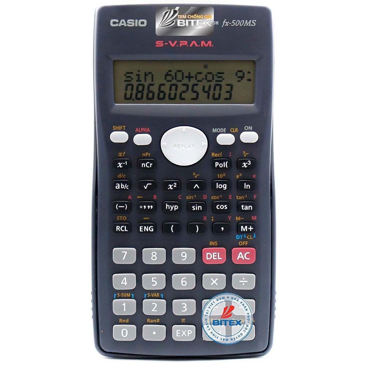 Máy Tính Học Sinh CASIO FX 500MS