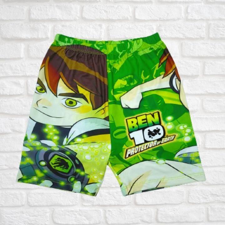 Bộ quần áo bé trai hình Ben 10 từ 10-55kg - Vải thun lạnh - HNStore115