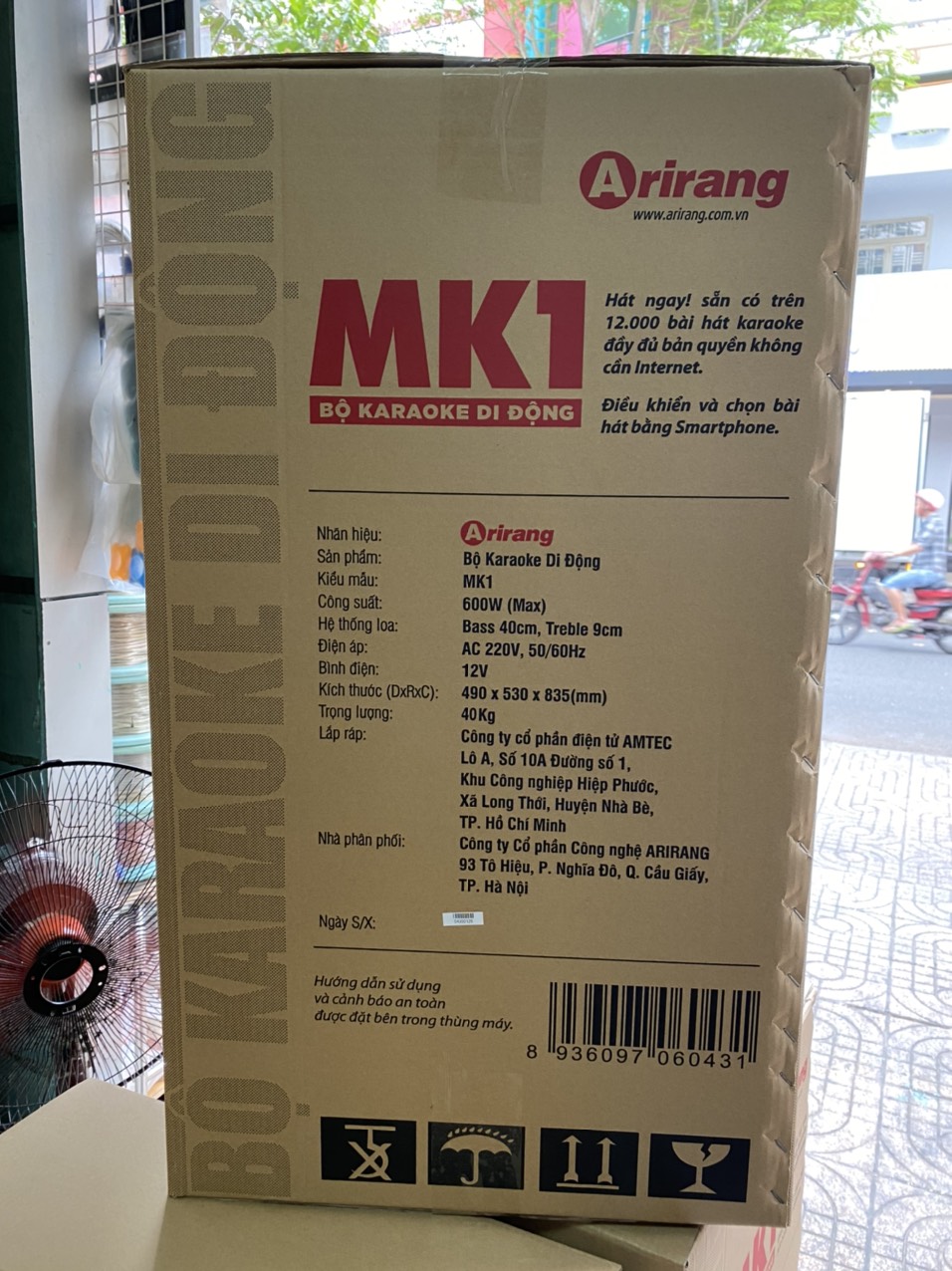 Loa kéo di động Arirang MK1- Hàng chính hãng