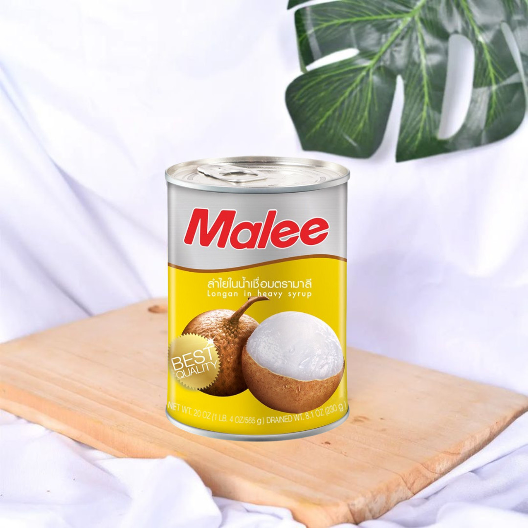 Trái Nhãn Ngâm Đường Malee 565g (Thái Lan)