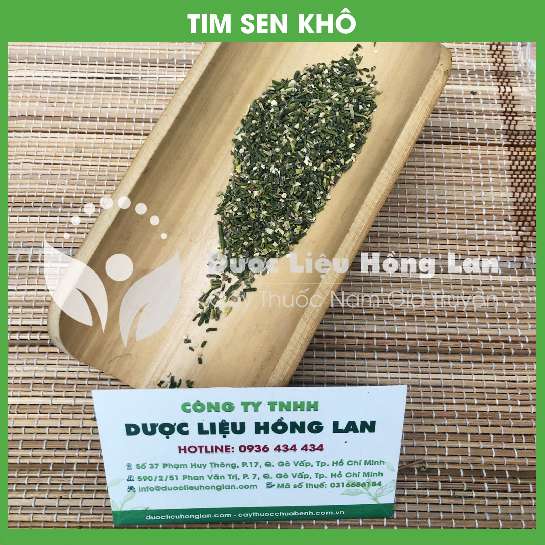 Tâm Sen khô sạch đóng gói 1kg