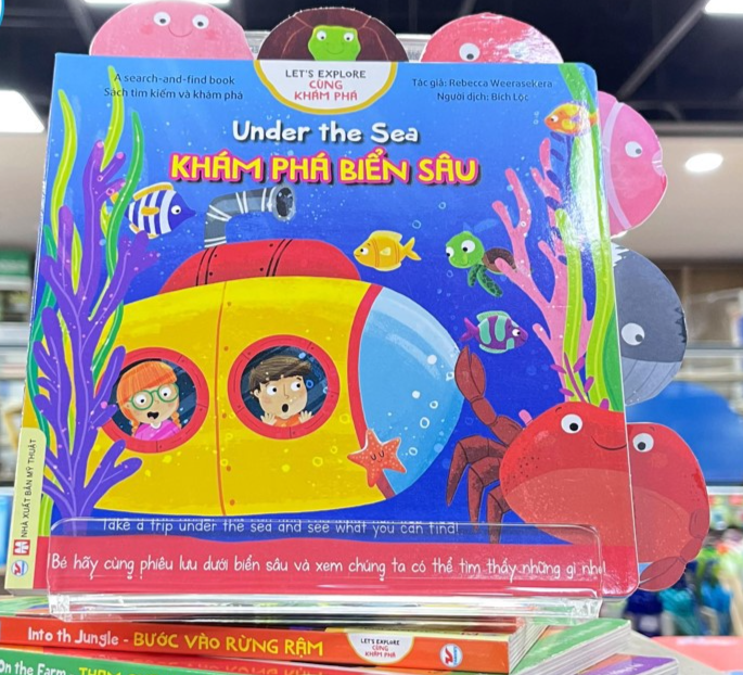 Combo Sách song ngữ Việt - Anh - Cùng Khám Phá cho bé - Bản Quyền