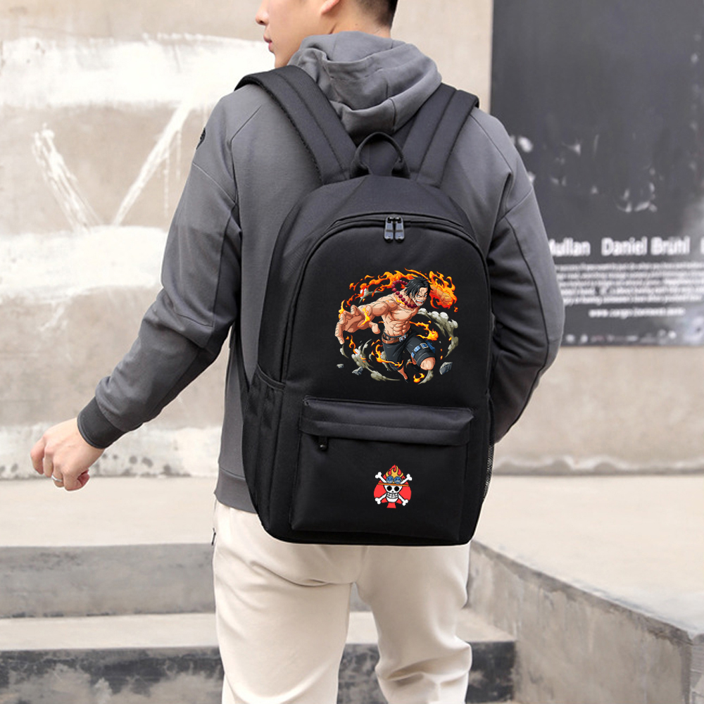 Balo Laptop One Piece ACE Năng Động Thời Trang có ngăn laptop, đựng sách vở, đi học đi chơi đều được