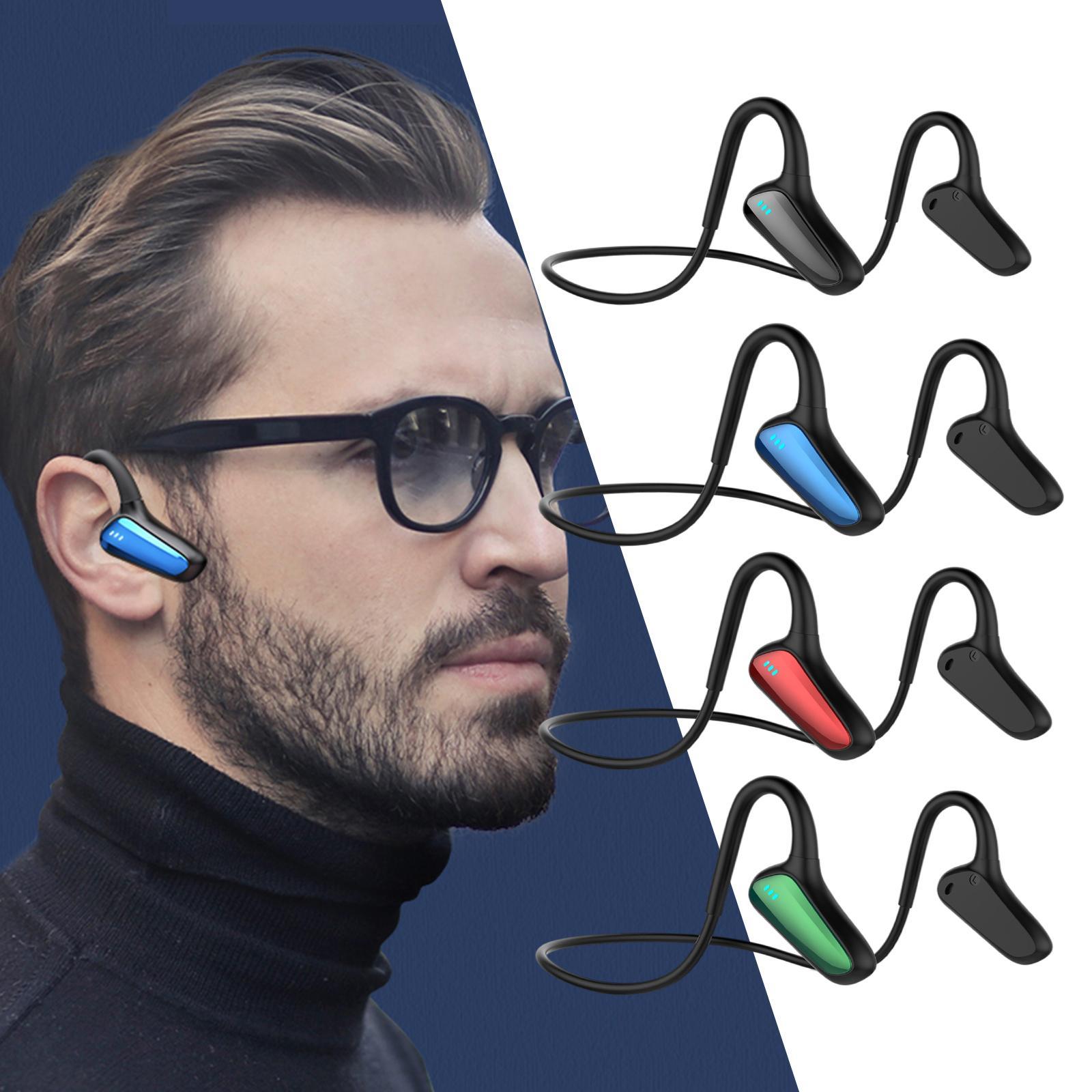 Headphones Double Ears for Jogging Blue