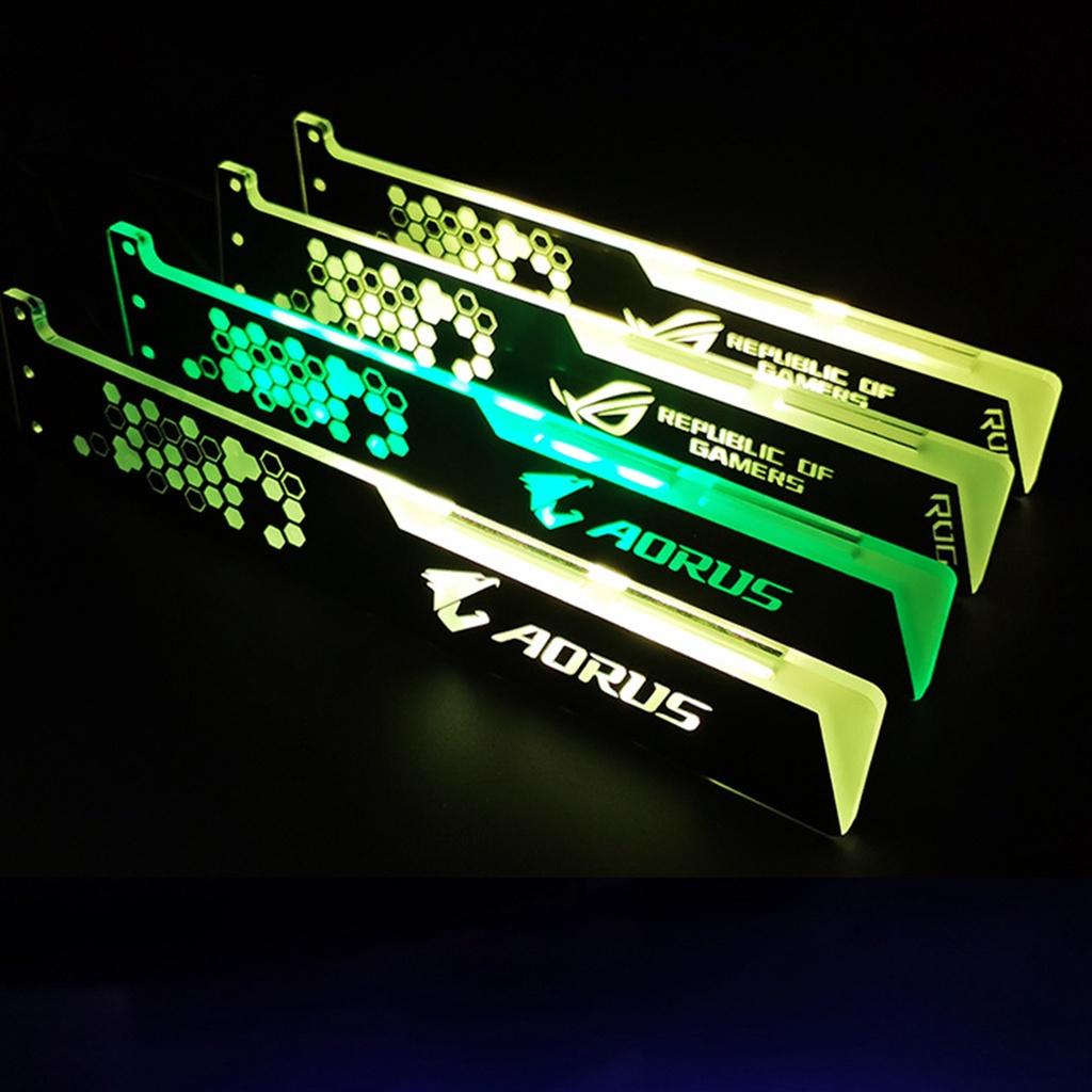 Giá đỡ thẻ bài GPU 12 màu dạ quang chắc chắn hỗ trợ cho máy tính