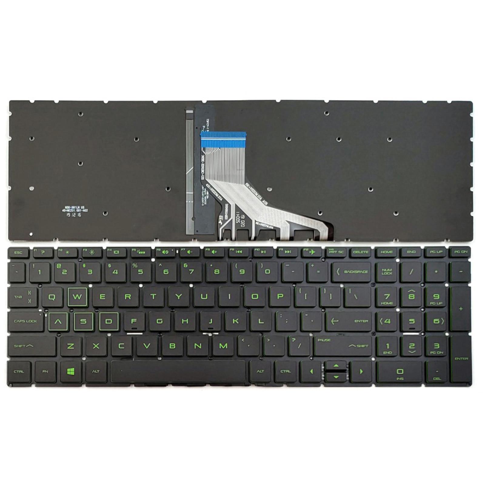 Keyboard Backlit for Gaming Pavilion 15-CX Series 15-CX0030NR
