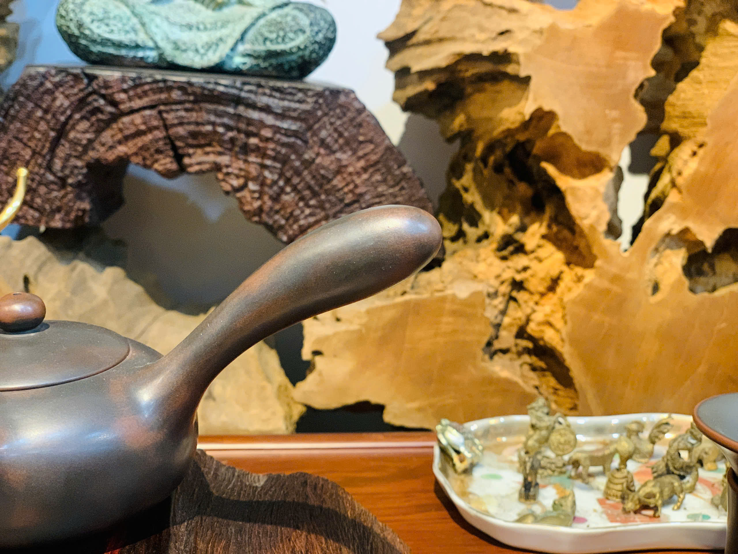 ẤM TRÀ ĐƯỜNG VŨ BỀN MẶT TRƠN GỐM NÊ HƯNG KHÂM CHÂU - 200ML - ẤM TRÀ THỦ CÔNG