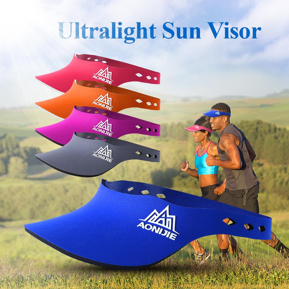 Mũ che nắng hở đầu bằng Vải SBR co giãn mềm và nhẹ có tính năng nhanh khô giúp bạn thoải mái khi chơi thể thao.