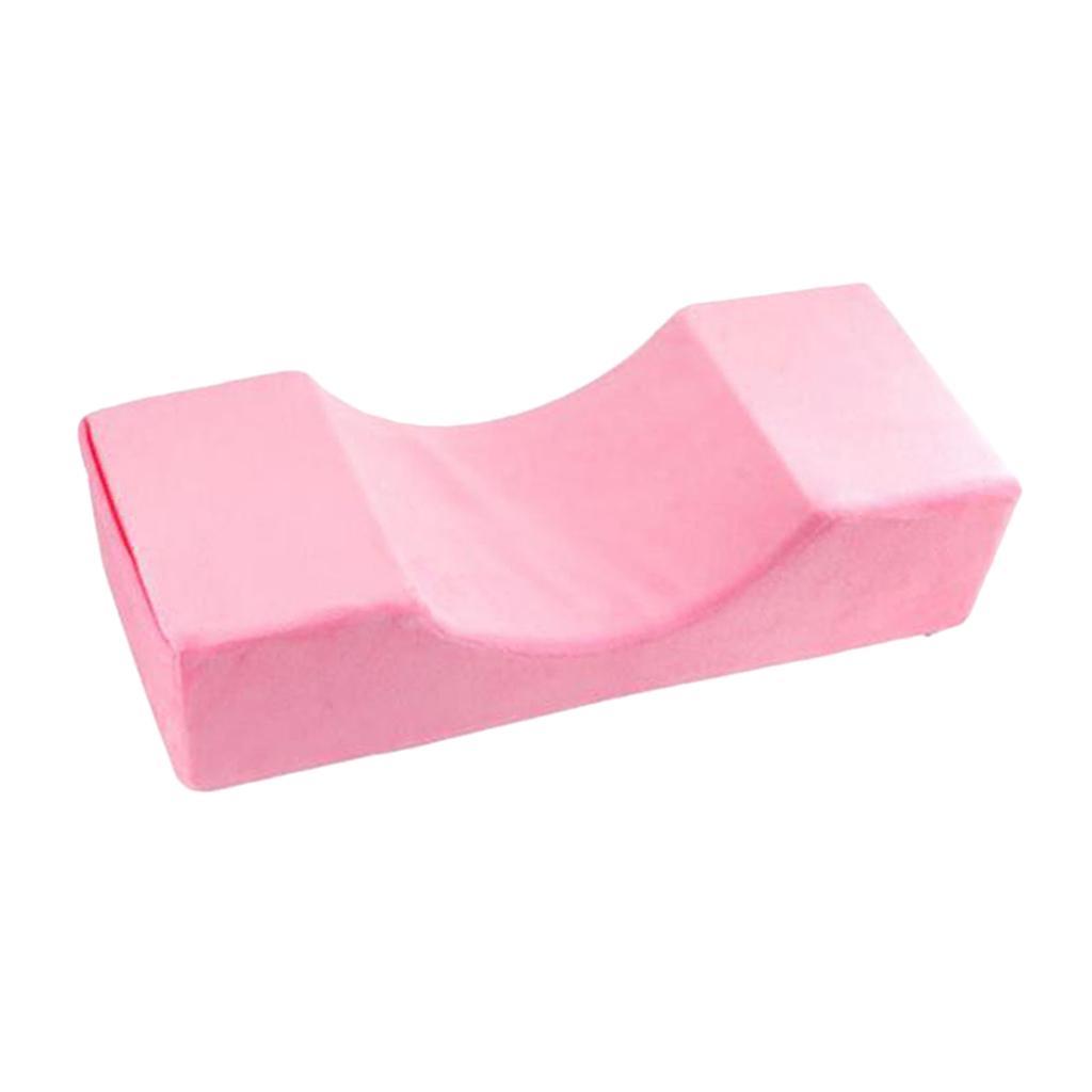 Salon Eyelash Extension Memory Foam Makeup Grafting Lash Pillow w/Shelf