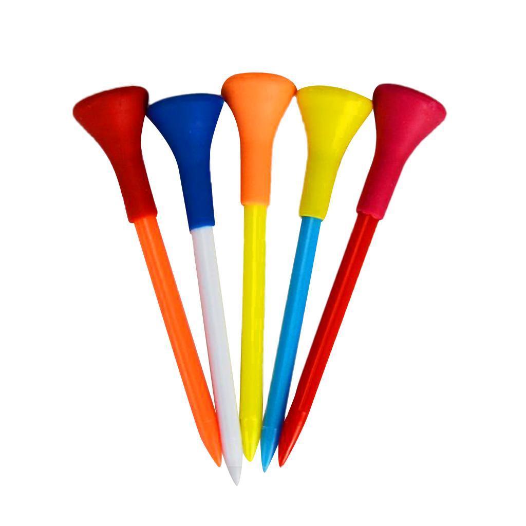 5-10pack 5 Pieces/Set Durable Soft Rubber Cushion Tees Random Color