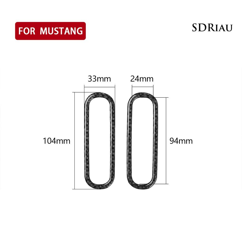 Khung Trang Trí Lỗ Thông Gió Cho Xe Hơi Ford Mustang 09-13