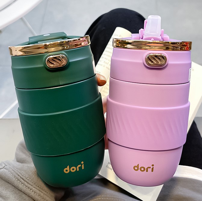 Ly giữ nhiệt coffee inox 316 Dori dung tích 380ML