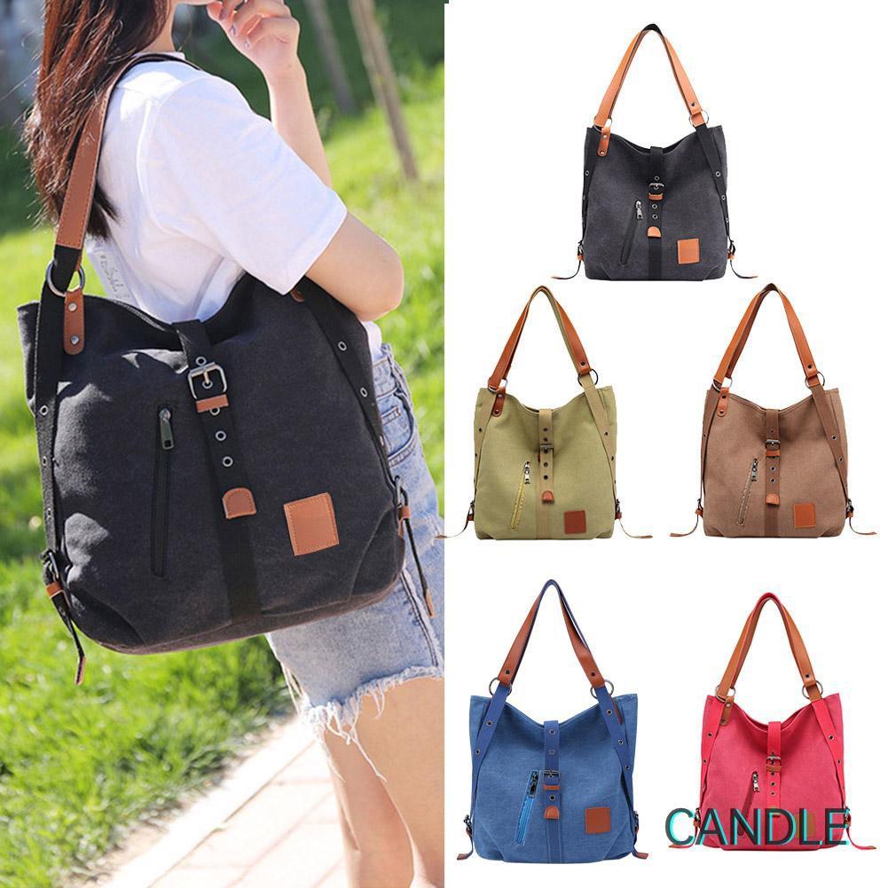 Balo bằng canvas dùng để đi du lịch cho phụ nữ