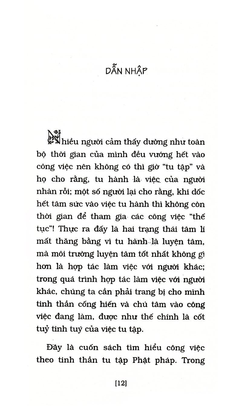 Tu Trong Công Việc (Tái Bản 2022)
