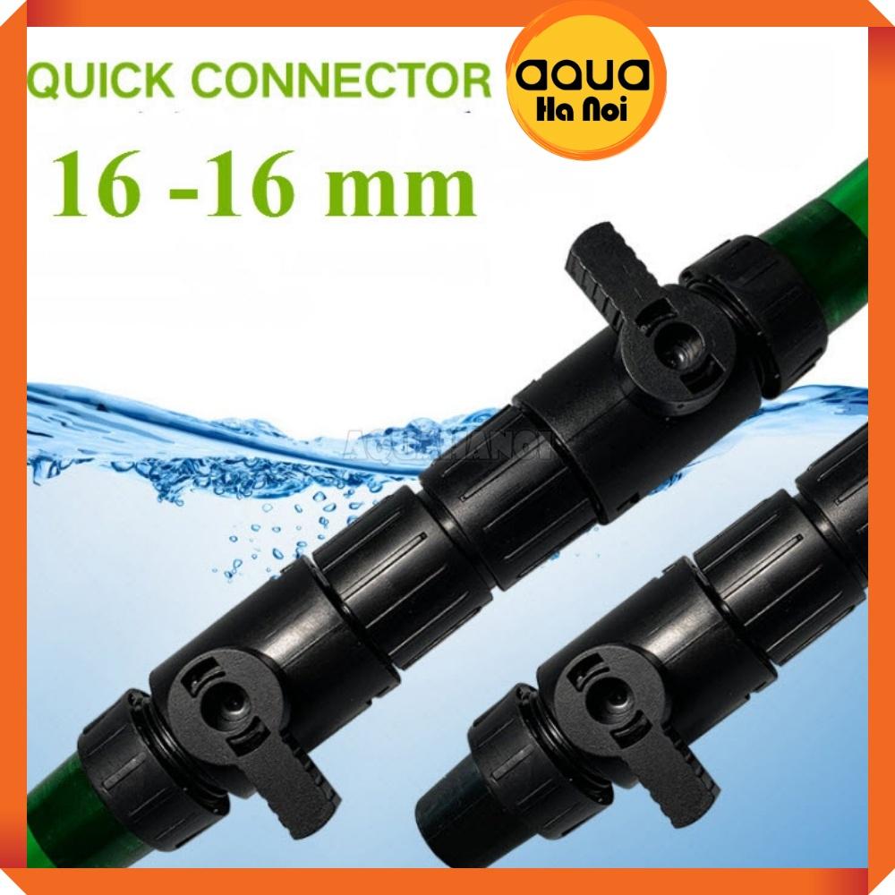 Van khóa đôi nối ống nhanh Double Taps - chuyển dòng ống nước - dễ dàng tháo lắp vệ sinh - các kích cỡ