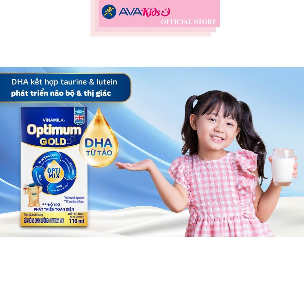 Hình ảnh Thùng 48 hộp sữa pha sẵn Optimum Gold 110 ml (từ 1 tuổi)