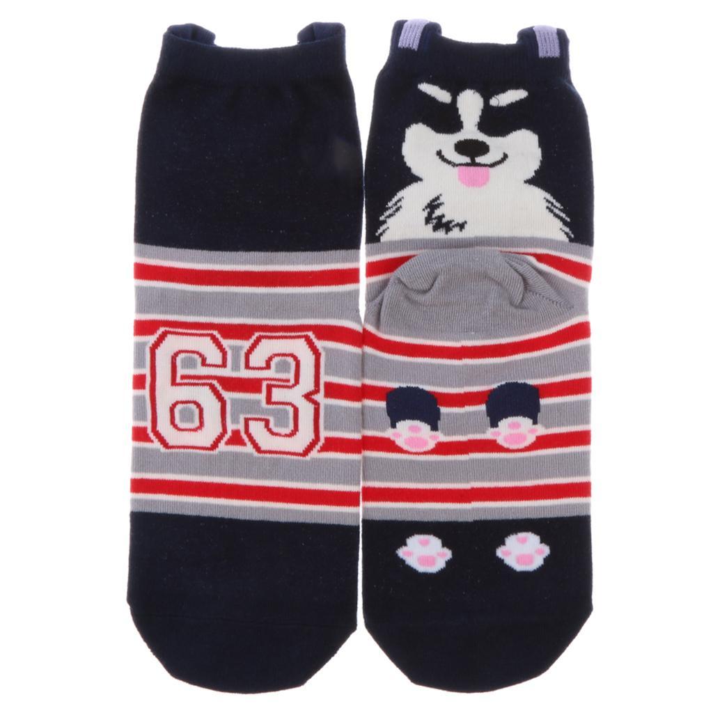 5 Pair Mens Womens Boys Cotton Mid Calf Ankle Crew Short Socks New Lot