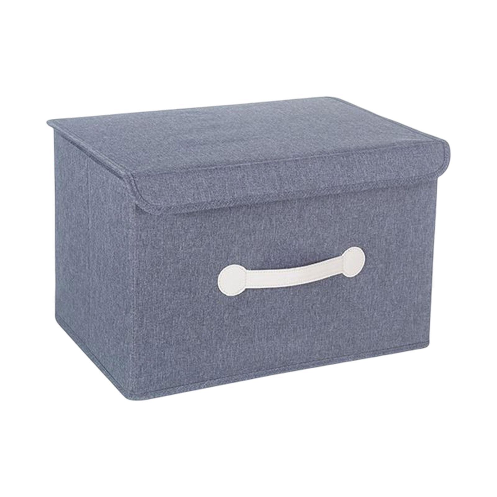 Box Closet Organizers and Storage Baskets gray 26.5cm