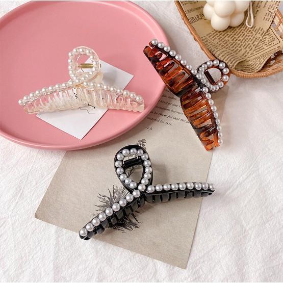 Set 7 Kẹp Tóc Ngoạm Hàn Quốc Hot Hit, 7 Ngoạm Tóc  - giao hình và màu ngẫu nhiên