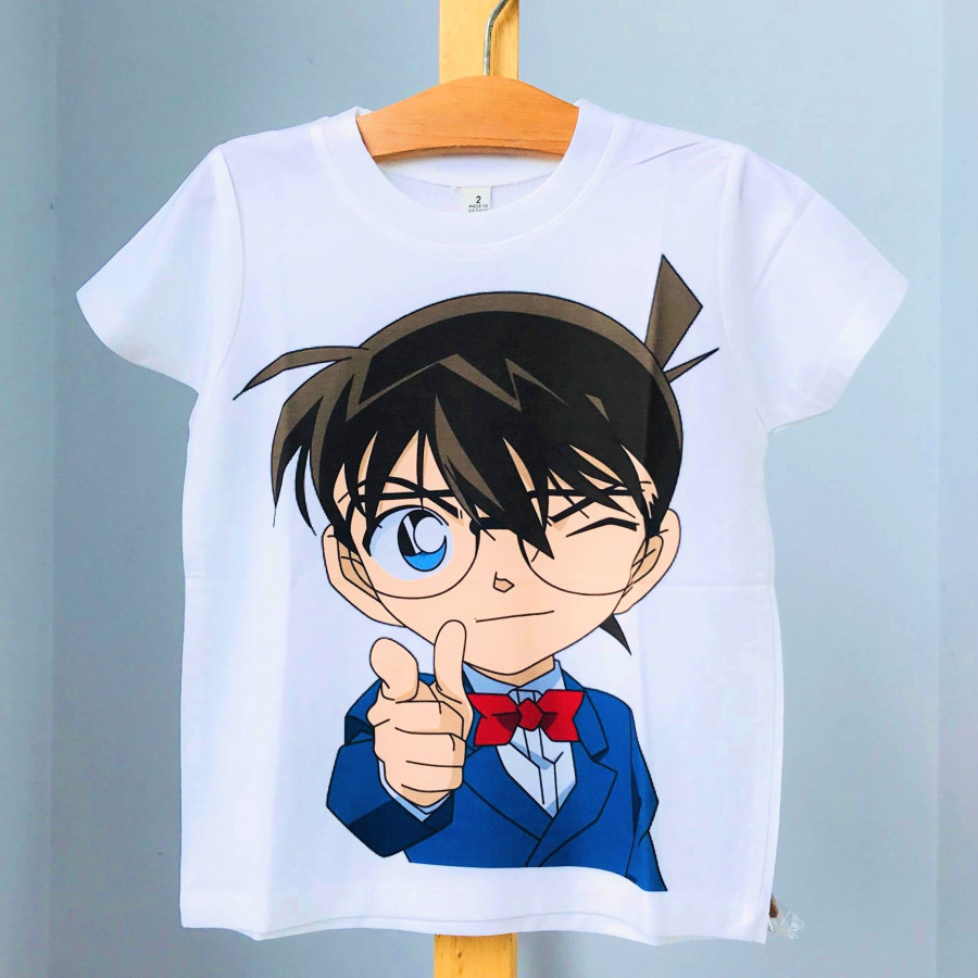 Áo Thun Conan cho bé siêu ngầu