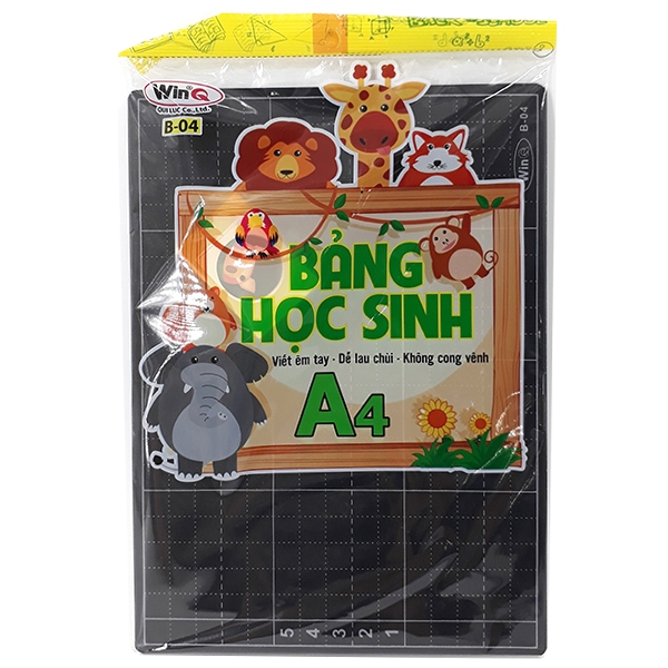 Bộ 2 Bảng Đen Học Sinh A4 WinQ B04