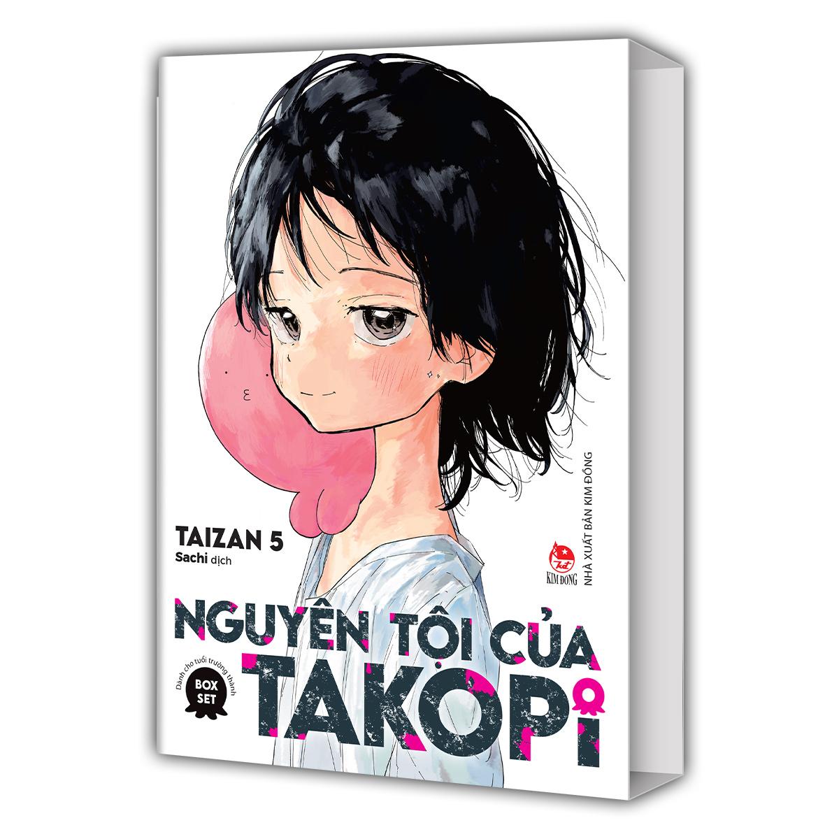 Sách - Boxset Nguyên Tội Của Takopi - Tập 1 + Tập 2 (Hộp 2 Tập) - Tặng Kèm Standee Giấy Bồi