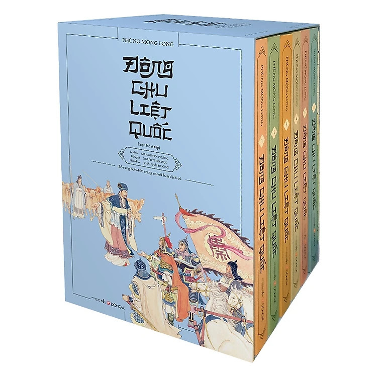 Hình ảnh Sách văn học - Đông Chu Liệt Quốc – Boxset TB 2018