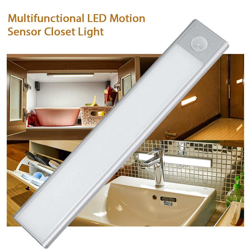 Đèn Led Cảm Biến Chuyển Động Không Dây Gắn Tủ Quần Áo