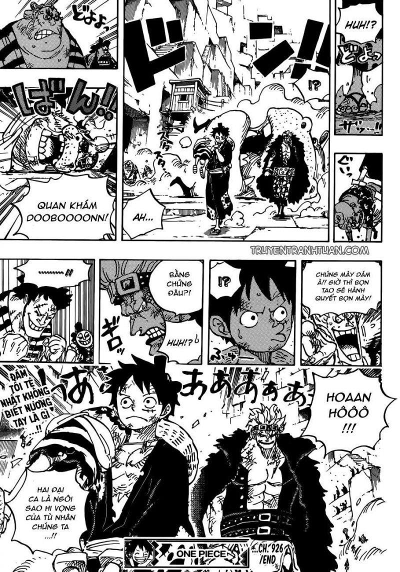 đảo hải tặc - one piece chapter 926 17