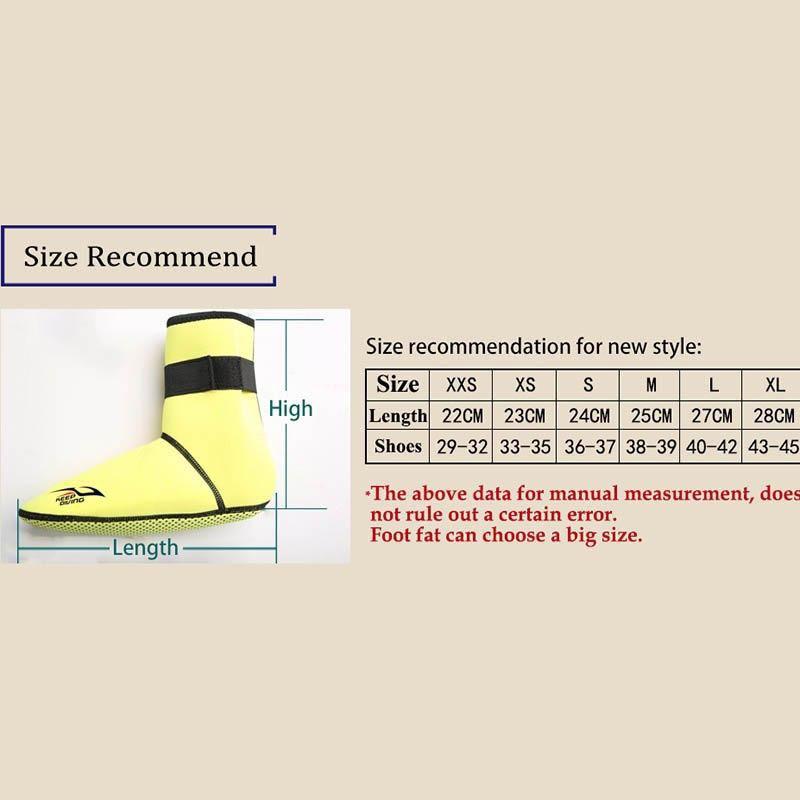 Non-slip Neoprene Socks Swimming Surfing Beach Snorkeling Boots Diving