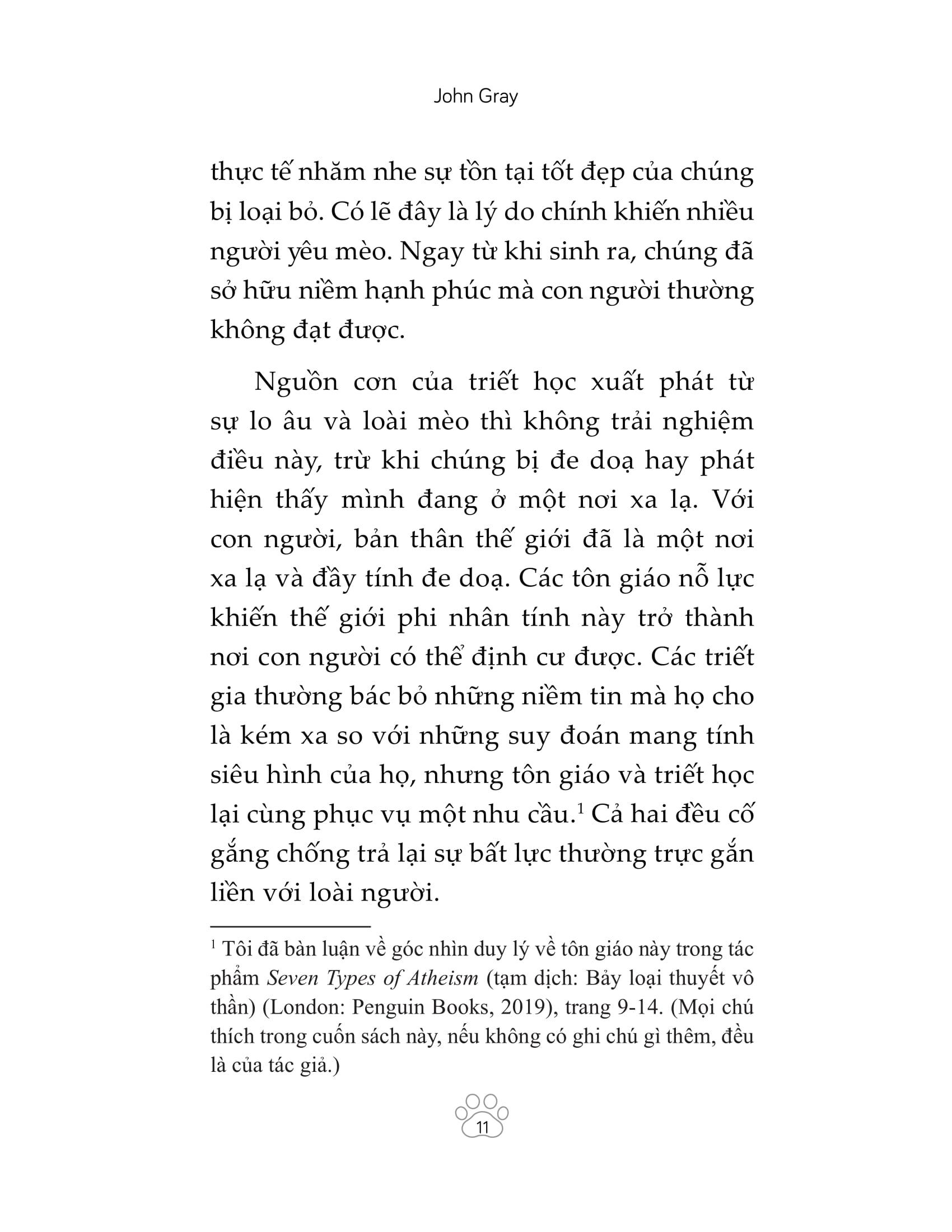 Mèo Và Triết Lý Nhân Sinh
