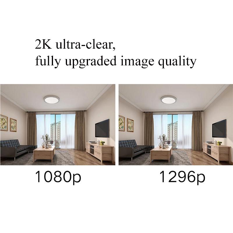 Xiaomi Mi camera giám sát thông minh 2K 1296p Bảo mật tại nhà Monitor Baby CCTV Video WiFi Webcam Tầm nhìn đêm theo dõi IP Cam Màu sắc: 2K PTZ