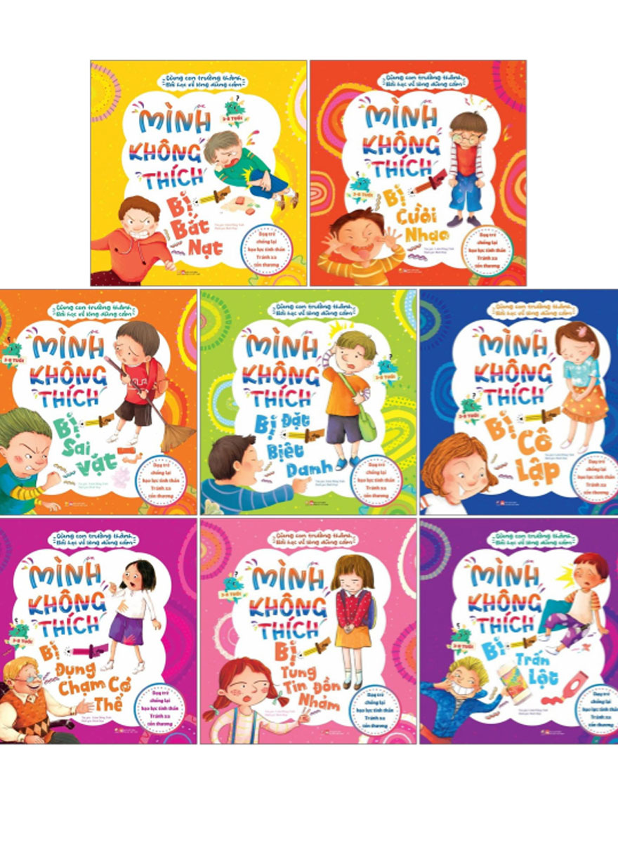 Combo Bộ Sách Cùng Con Trưởng Thành - Bài Học Về Lòng Dũng Cảm  _LL