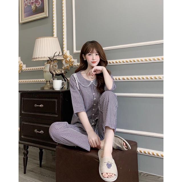 Đồ bộ mặc ở nhà chất kate hàn
