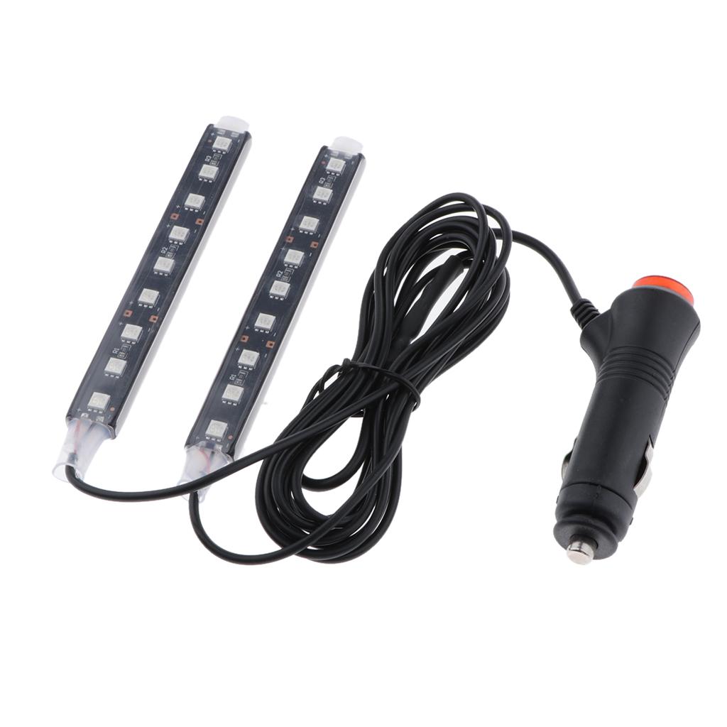 LED Car Strip Light Decorative Lamps Interior Wireless Bluetooth APP Control