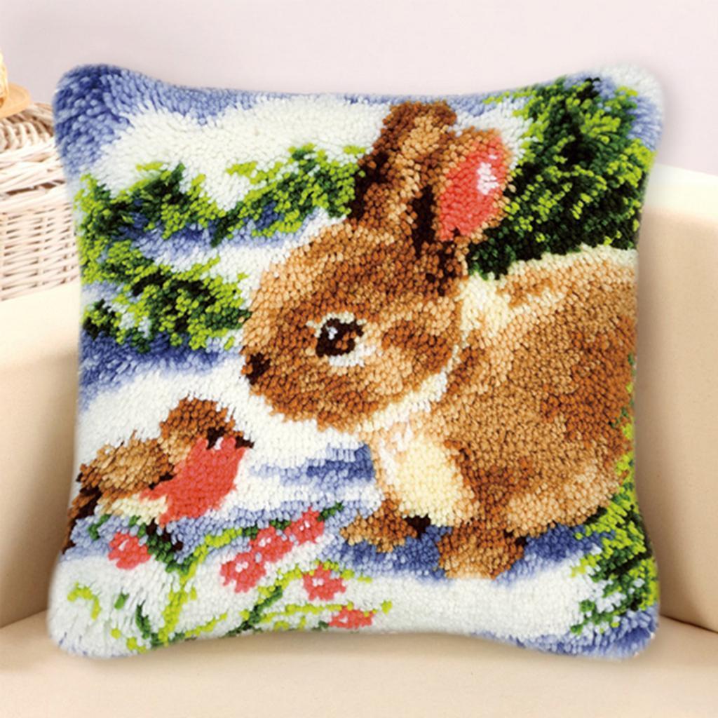 Hook Kit with Basic Tool Pillow Case Making Home Ornament