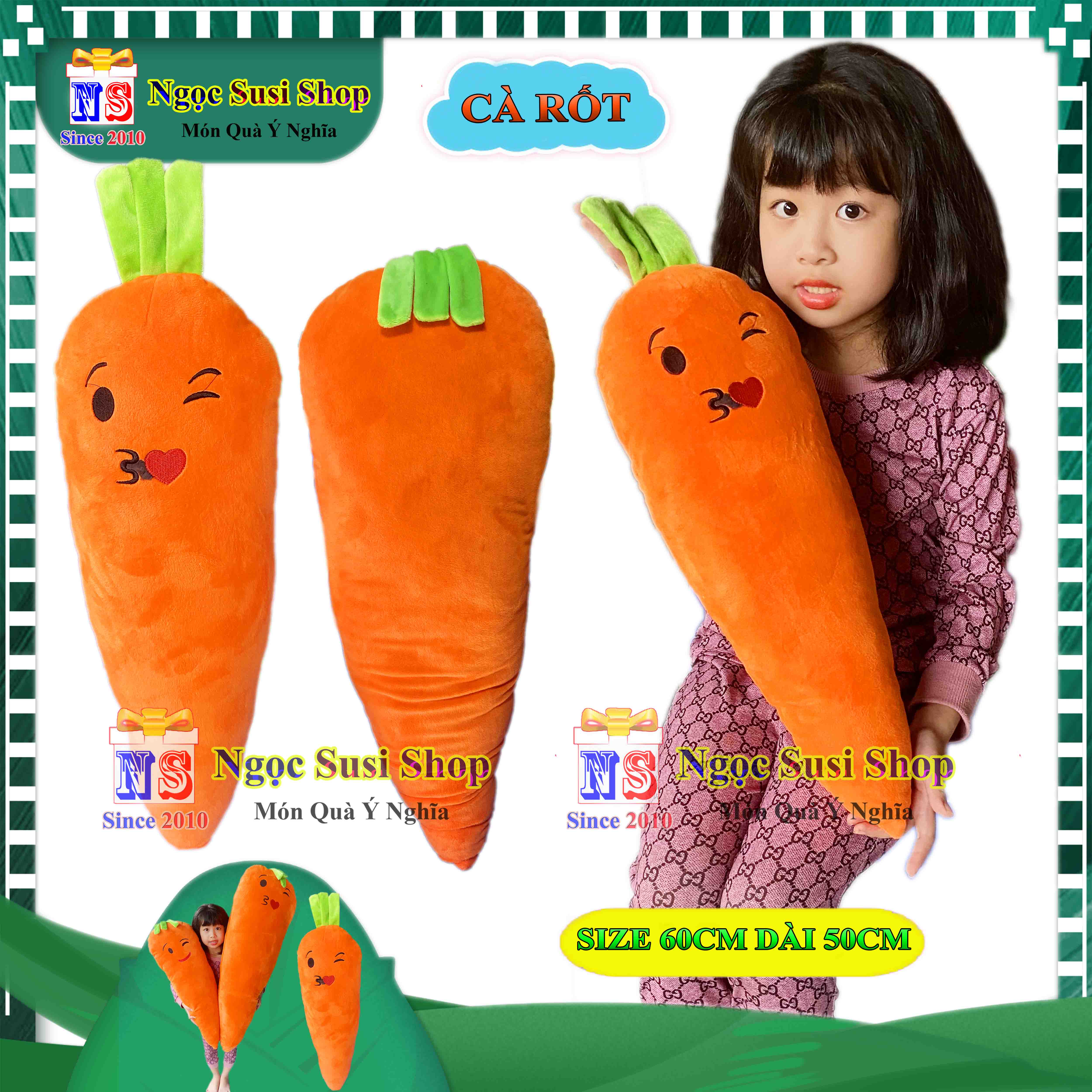 GẤU BÔNG CÀ RỐT SIÊU TO KHỔNG LỒ
