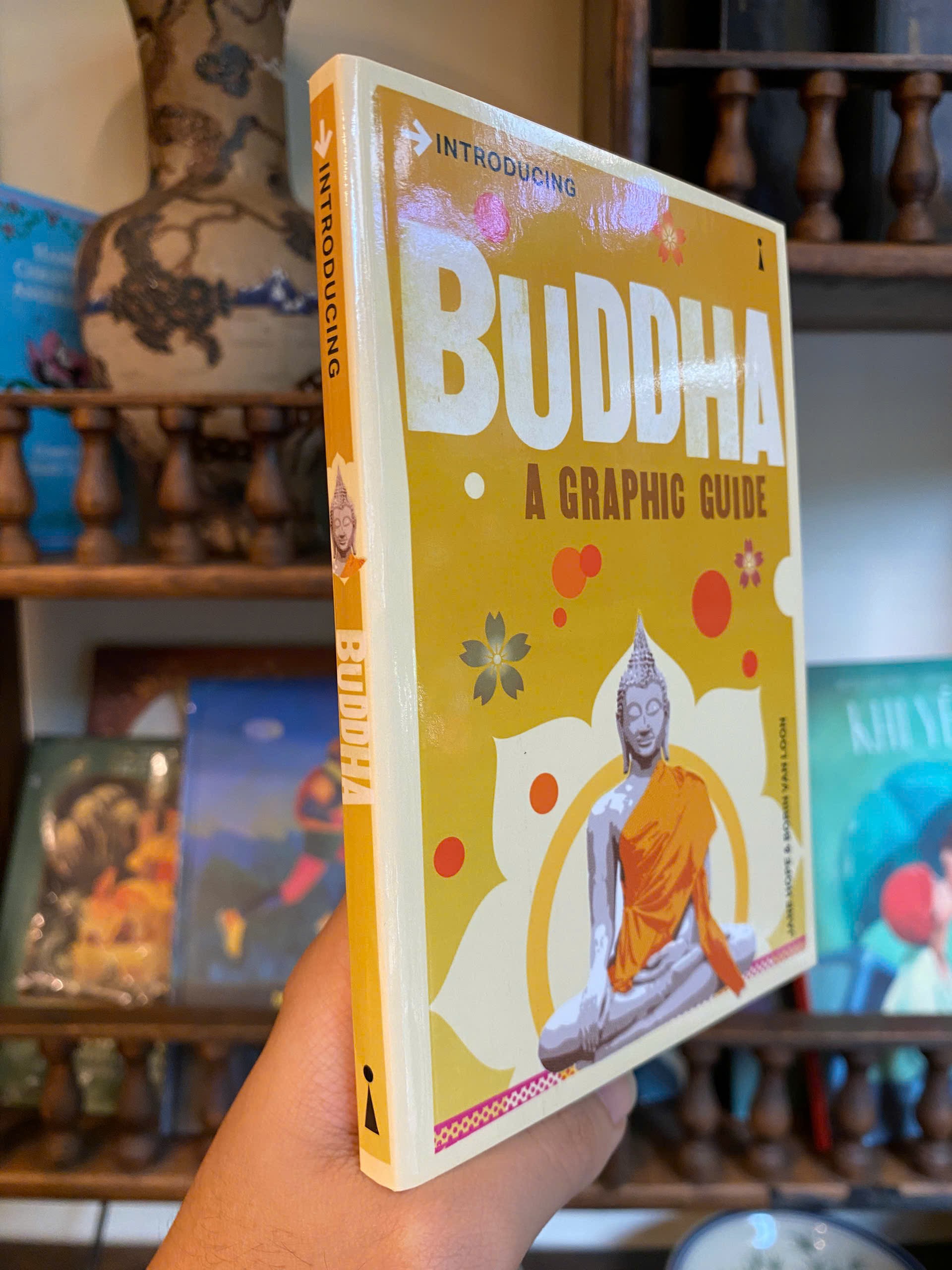 Sách - Introducing Buddha: A Graphic Guide by Jane Hope | Buddhism Nonfiction / Ngoại văn Nhập khẩu