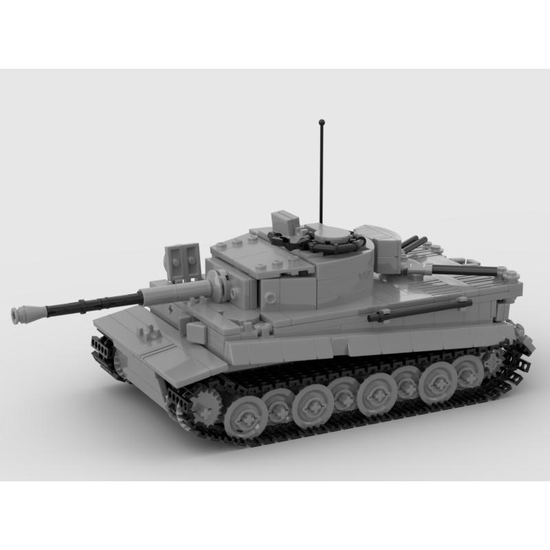 Đồ chơi lắp ráp Army Tank Tiger World war 2