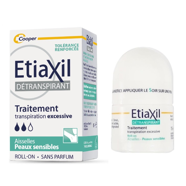 Lăn khử mùi hỗ trợ đặc trị Etiaxil Detranspirant Traitement Aisselles 15ml