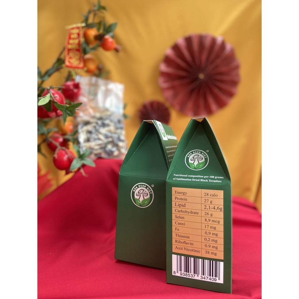 Nấm mối đen hữu cơ sấy thăng hoa trồng chuẩn VietGap, nấm mối đen organic