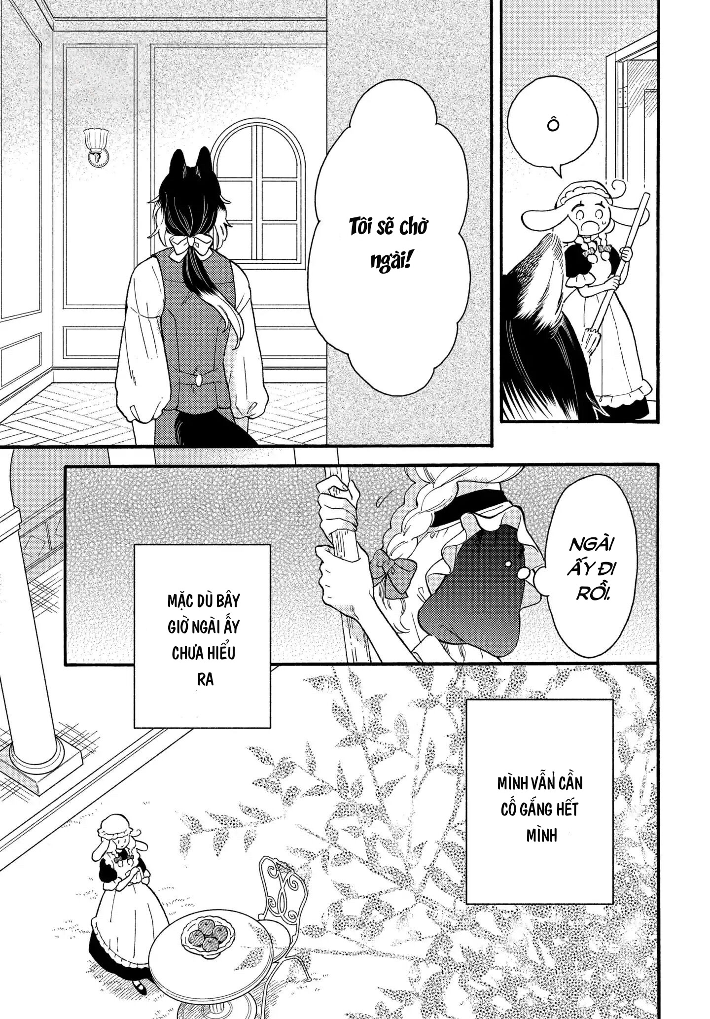 ngài sói và hầu gái thỏ chapter 3.1 8