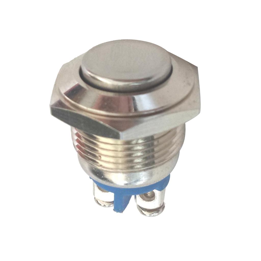 16 Mm Chống Nước Kim Loại Công Tắc Nút Nhấn Nút Khởi Động