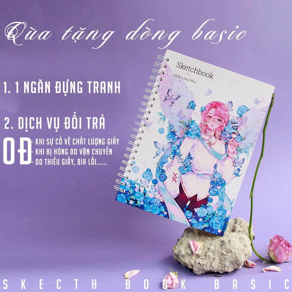 Sổ Phác Thảo Dòng Basic 172GSM - Sketchbook - Ong Mặt Bự ( LỖI 1 ĐỔI 1