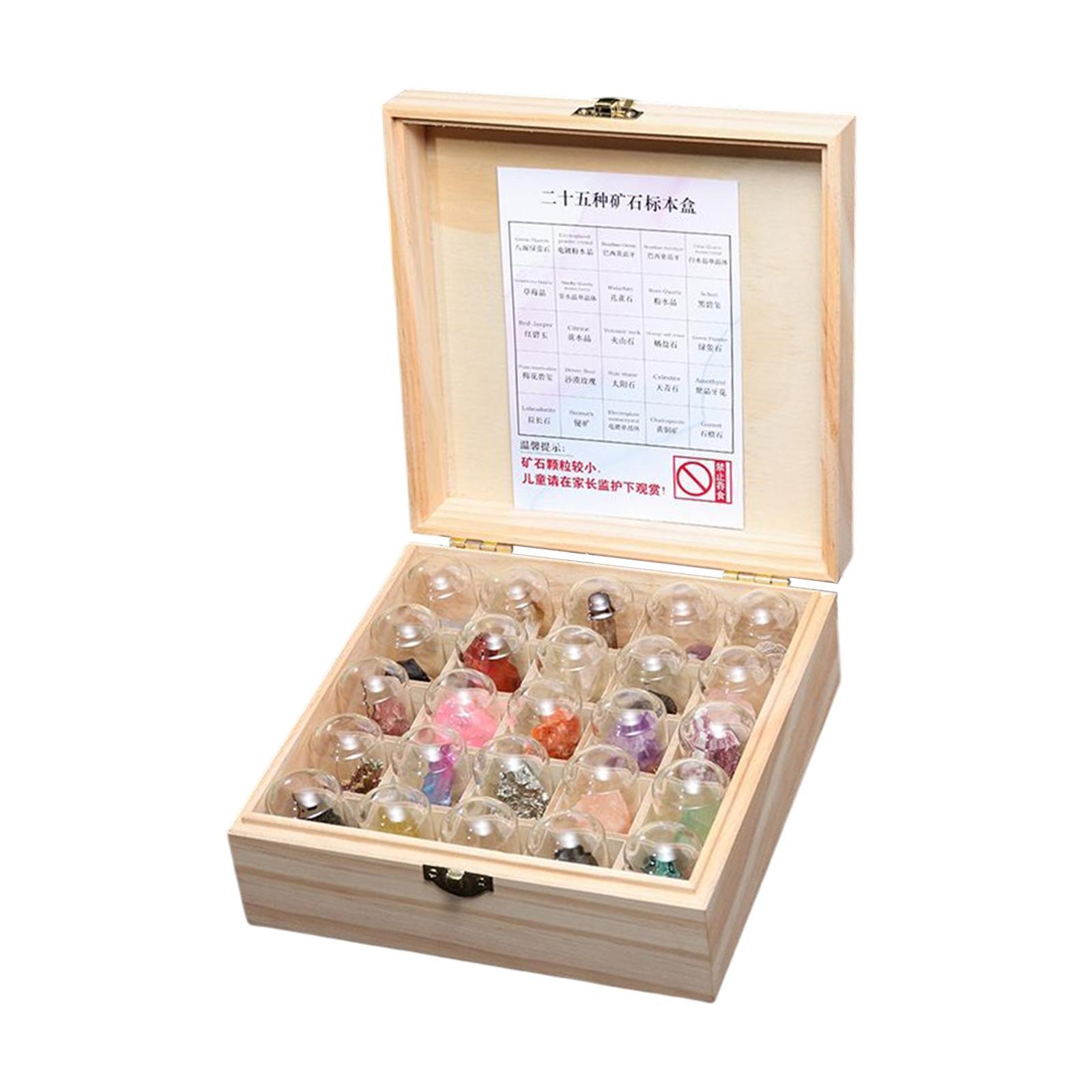 Novelty Rock and Mineral Collection for Adults Boys Birthday Gift
